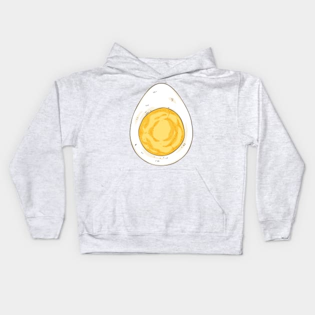 Yolk Kids Hoodie by deepfuze